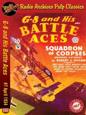 cover image of G-8 and His Battle Aces #7